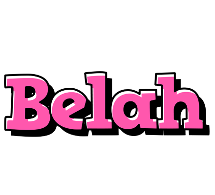 Belah girlish logo