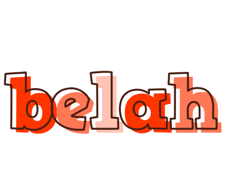 Belah paint logo
