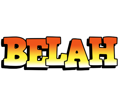 Belah sunset logo