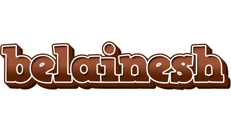 Belainesh brownie logo
