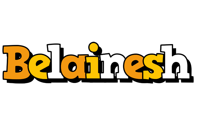 Belainesh cartoon logo