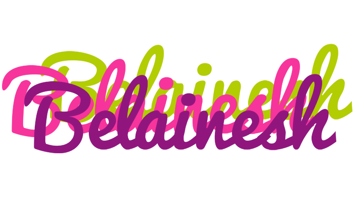 Belainesh flowers logo