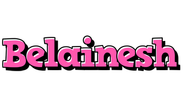 Belainesh girlish logo