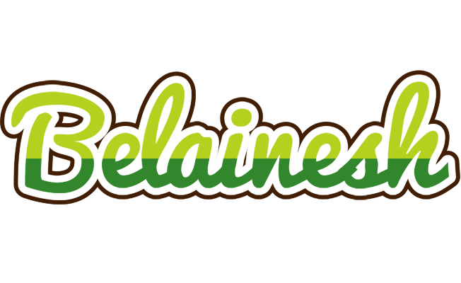 Belainesh golfing logo