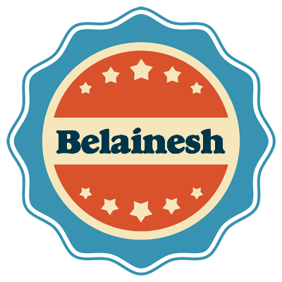 Belainesh labels logo