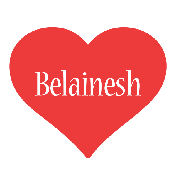 Belainesh love logo
