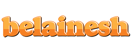 Belainesh orange logo