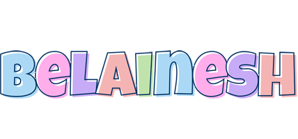 Belainesh pastel logo