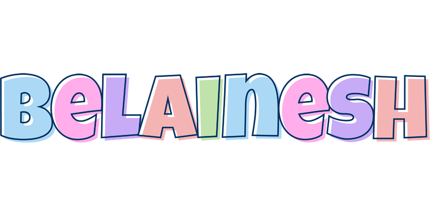 Belainesh pastel logo