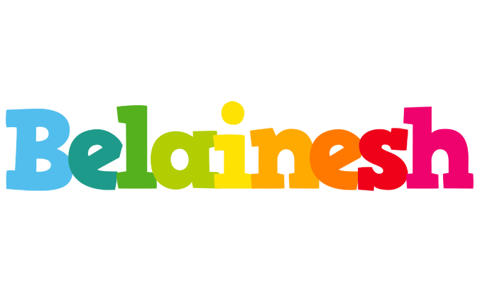 Belainesh rainbows logo