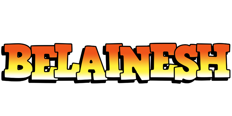 Belainesh sunset logo