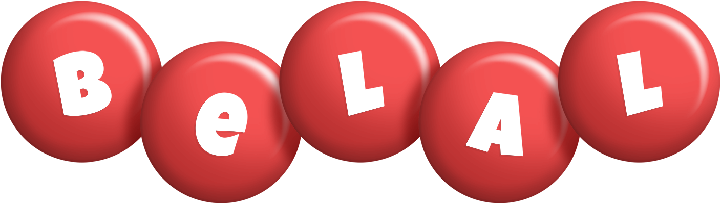 Belal candy-red logo