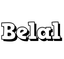 Belal snowing logo