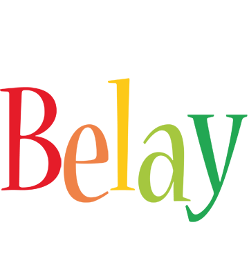Belay birthday logo