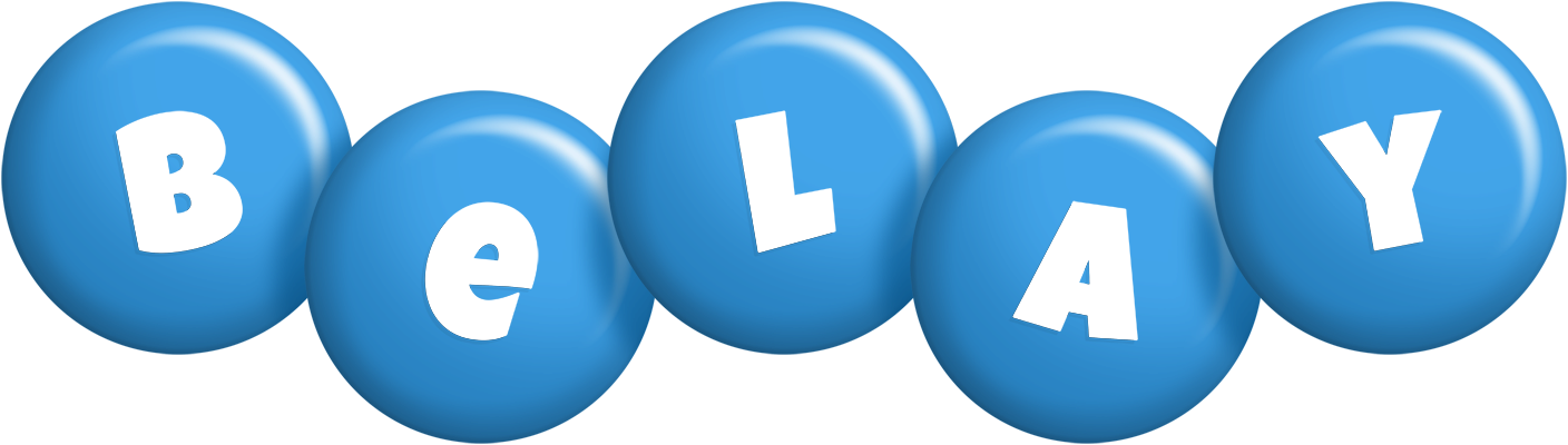 Belay candy-blue logo
