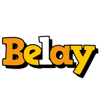 Belay cartoon logo