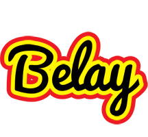 Belay flaming logo