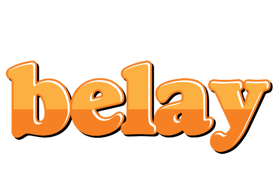 Belay orange logo