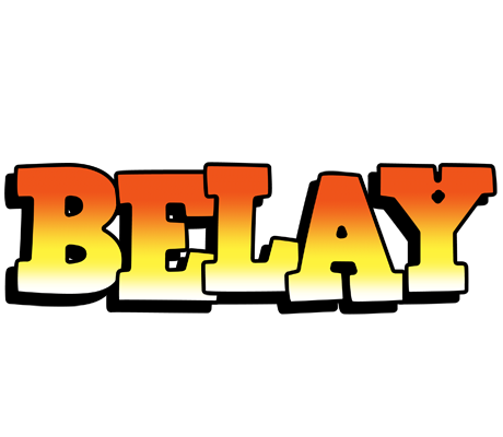 Belay sunset logo