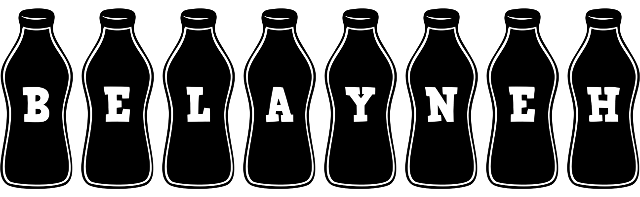 Belayneh bottle logo