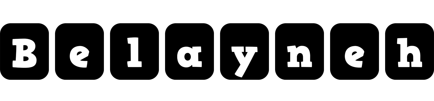 Belayneh box logo