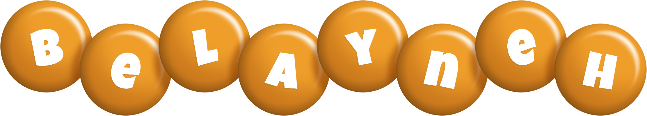 Belayneh candy-orange logo