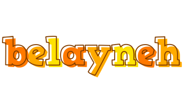 Belayneh desert logo