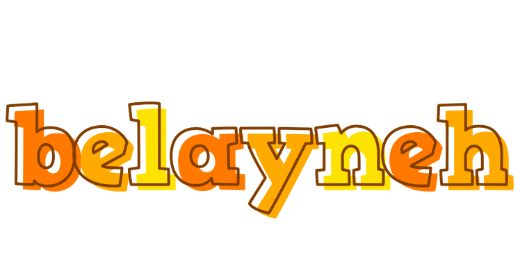 Belayneh desert logo