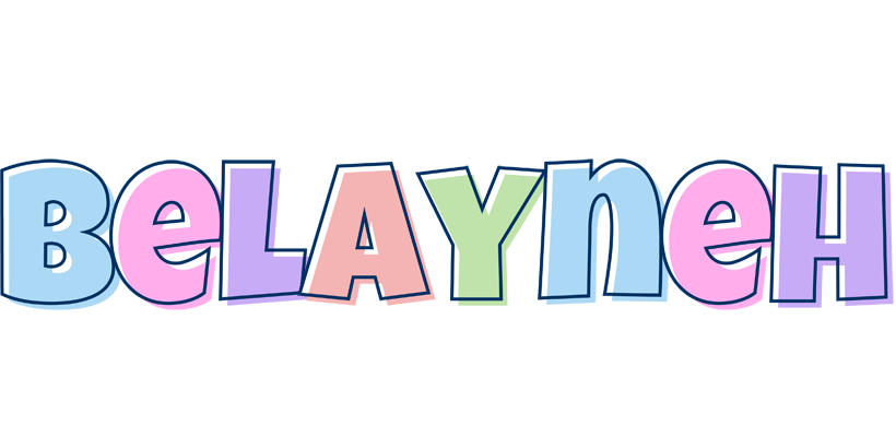 Belayneh pastel logo