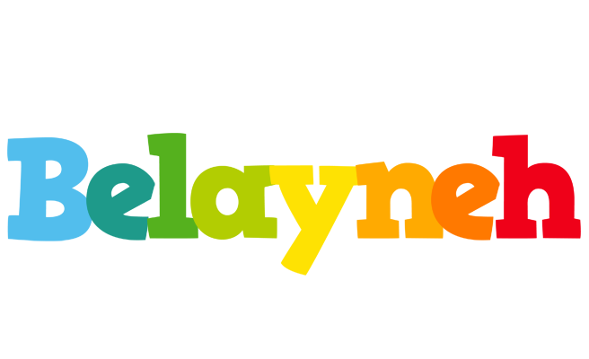 Belayneh rainbows logo