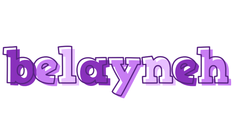 Belayneh sensual logo