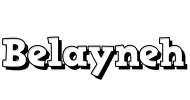 Belayneh snowing logo