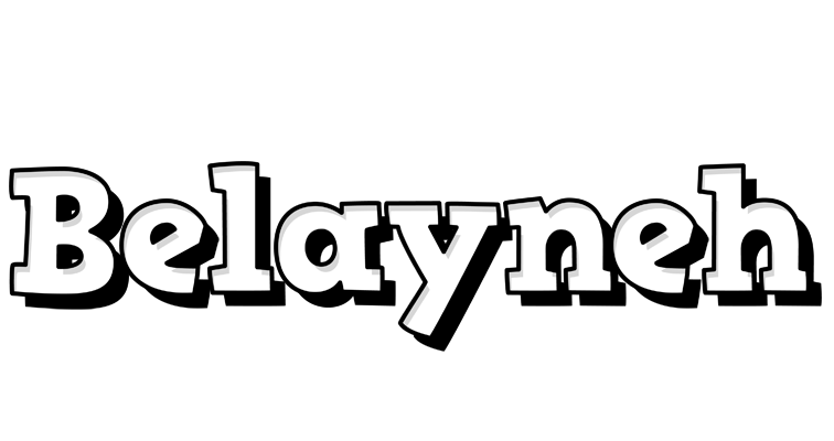 Belayneh snowing logo