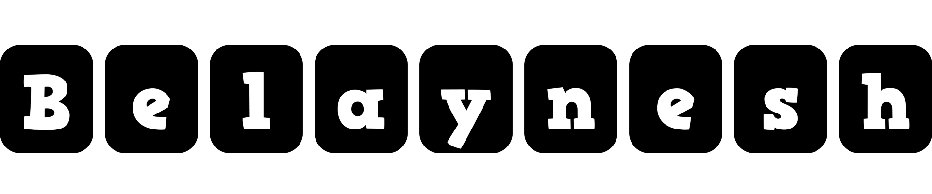 Belaynesh box logo