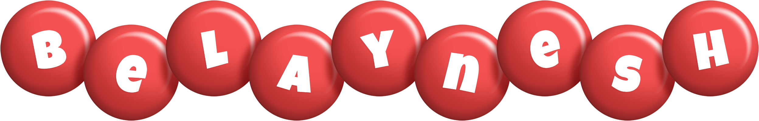 Belaynesh candy-red logo