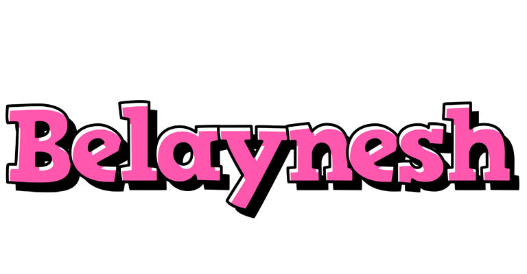 Belaynesh girlish logo
