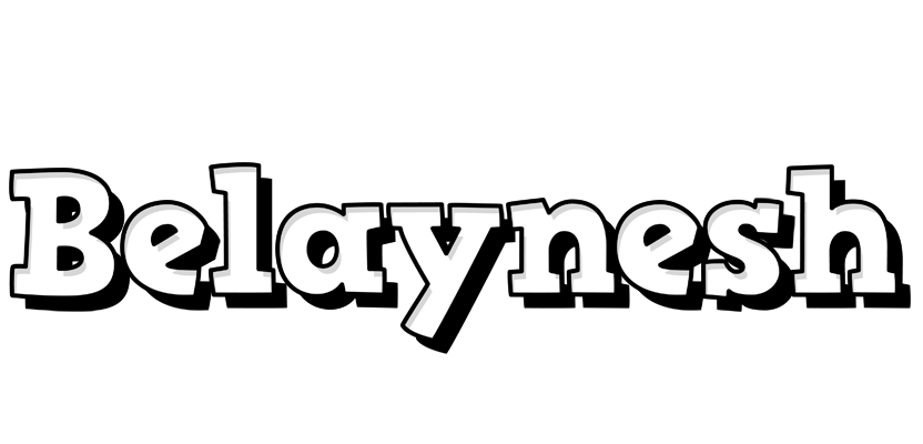 Belaynesh snowing logo