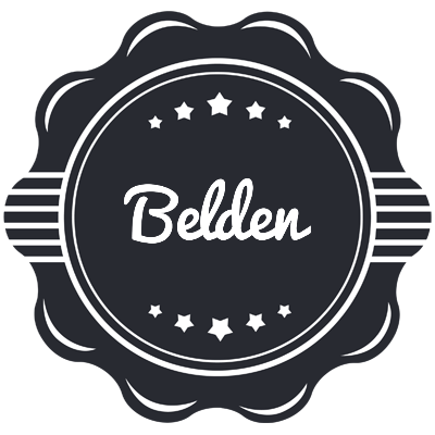 Belden badge logo