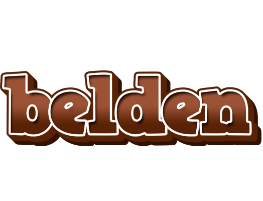 Belden brownie logo