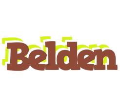 Belden caffeebar logo