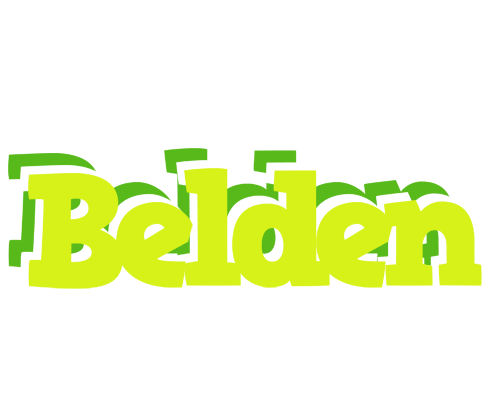 Belden citrus logo