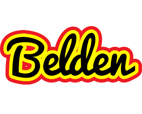 Belden flaming logo