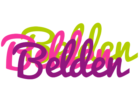 Belden flowers logo