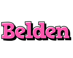 Belden girlish logo