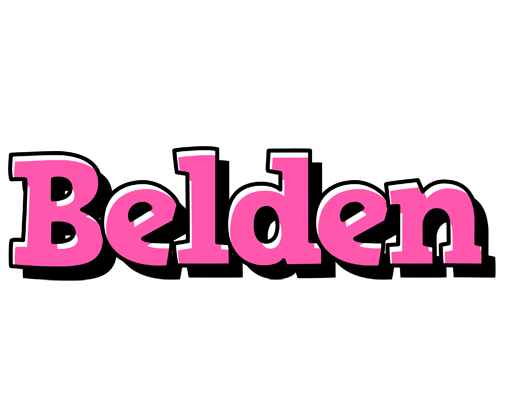 Belden girlish logo