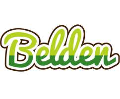 Belden golfing logo