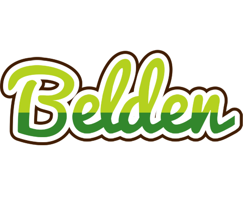 Belden golfing logo