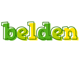 Belden juice logo