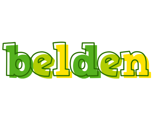 Belden juice logo