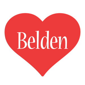 Belden love logo